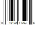 Barcode Image for UPC code 019100110038