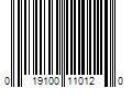 Barcode Image for UPC code 019100110120