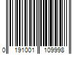 Barcode Image for UPC code 0191001109998