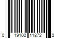 Barcode Image for UPC code 019100118720