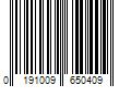 Barcode Image for UPC code 0191009650409