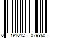 Barcode Image for UPC code 0191012079860