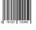 Barcode Image for UPC code 0191021102450