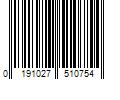 Barcode Image for UPC code 0191027510754