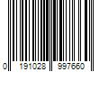 Barcode Image for UPC code 0191028997660