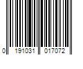 Barcode Image for UPC code 0191031017072