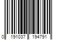 Barcode Image for UPC code 0191037194791