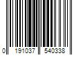 Barcode Image for UPC code 0191037540338