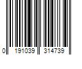 Barcode Image for UPC code 0191039314739