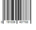 Barcode Image for UPC code 0191039407783