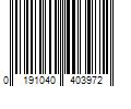 Barcode Image for UPC code 0191040403972