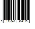 Barcode Image for UPC code 0191040404115