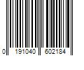 Barcode Image for UPC code 0191040602184