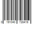 Barcode Image for UPC code 0191040728419