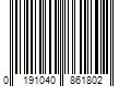 Barcode Image for UPC code 0191040861802