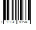 Barcode Image for UPC code 0191040902789