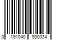 Barcode Image for UPC code 0191040930034