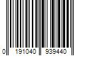 Barcode Image for UPC code 0191040939440