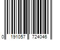 Barcode Image for UPC code 0191057724046