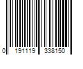 Barcode Image for UPC code 0191119338150