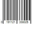 Barcode Image for UPC code 0191121338025