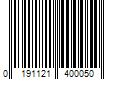 Barcode Image for UPC code 0191121400050