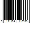 Barcode Image for UPC code 0191124116330