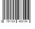 Barcode Image for UPC code 0191124483104