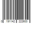 Barcode Image for UPC code 0191142222600