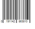 Barcode Image for UPC code 0191142863810