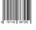 Barcode Image for UPC code 0191142867252