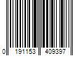 Barcode Image for UPC code 0191153409397