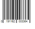 Barcode Image for UPC code 0191162003364