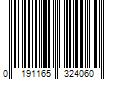 Barcode Image for UPC code 0191165324060