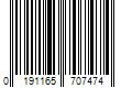 Barcode Image for UPC code 0191165707474