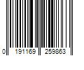 Barcode Image for UPC code 0191169259863