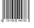 Barcode Image for UPC code 0191169494783