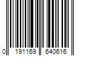 Barcode Image for UPC code 0191169640616