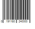 Barcode Image for UPC code 0191180240000