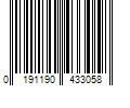 Barcode Image for UPC code 0191190433058