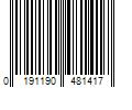 Barcode Image for UPC code 0191190481417