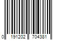 Barcode Image for UPC code 0191202704381