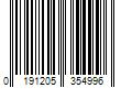 Barcode Image for UPC code 0191205354996