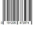 Barcode Image for UPC code 0191205673974