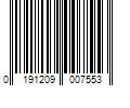 Barcode Image for UPC code 0191209007553