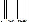 Barcode Image for UPC code 0191244932230