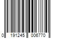 Barcode Image for UPC code 0191245006770