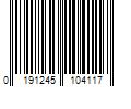 Barcode Image for UPC code 0191245104117