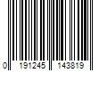 Barcode Image for UPC code 0191245143819