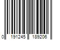 Barcode Image for UPC code 0191245189206